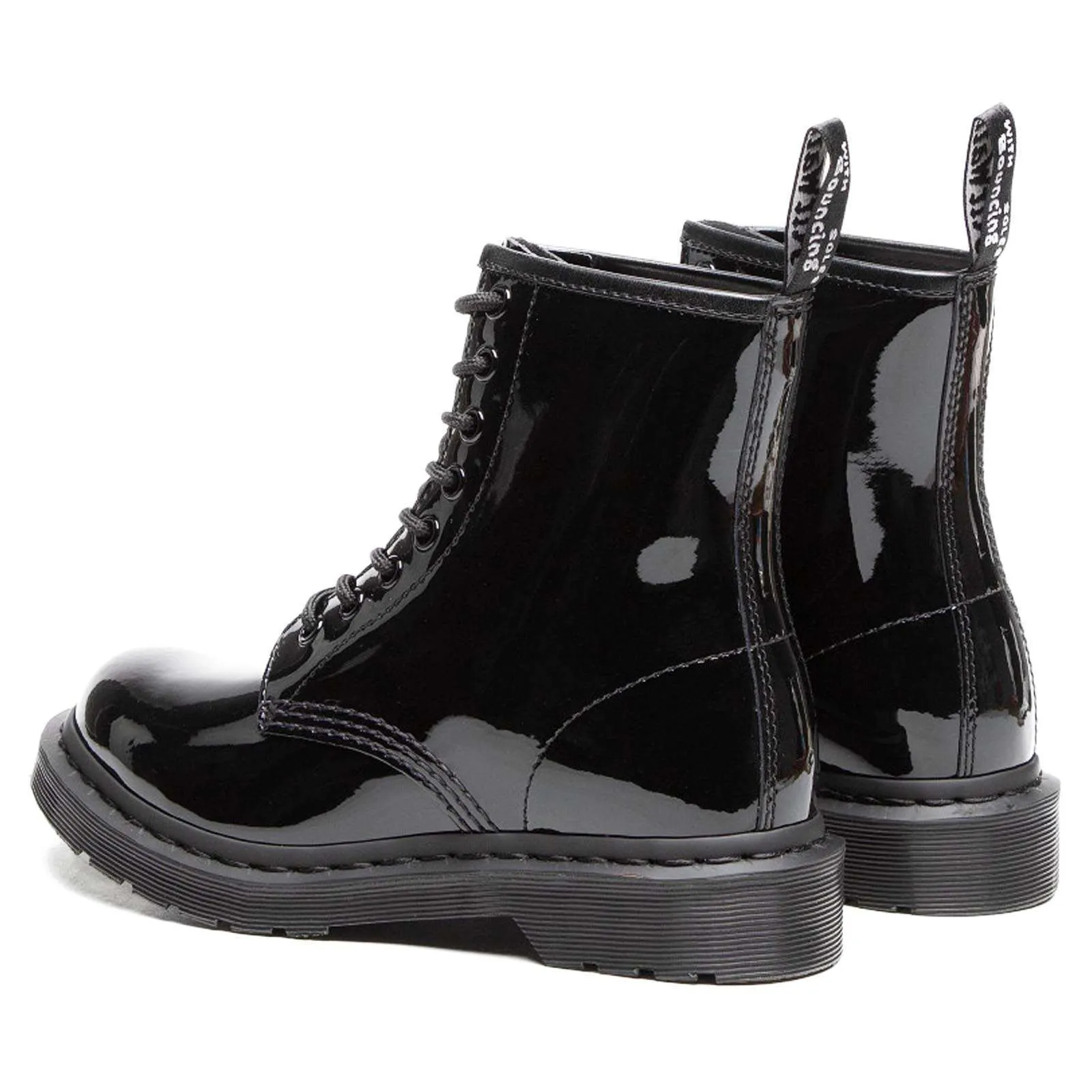 1460 Mono Glossy Patent Leather Women's Ankle Boots