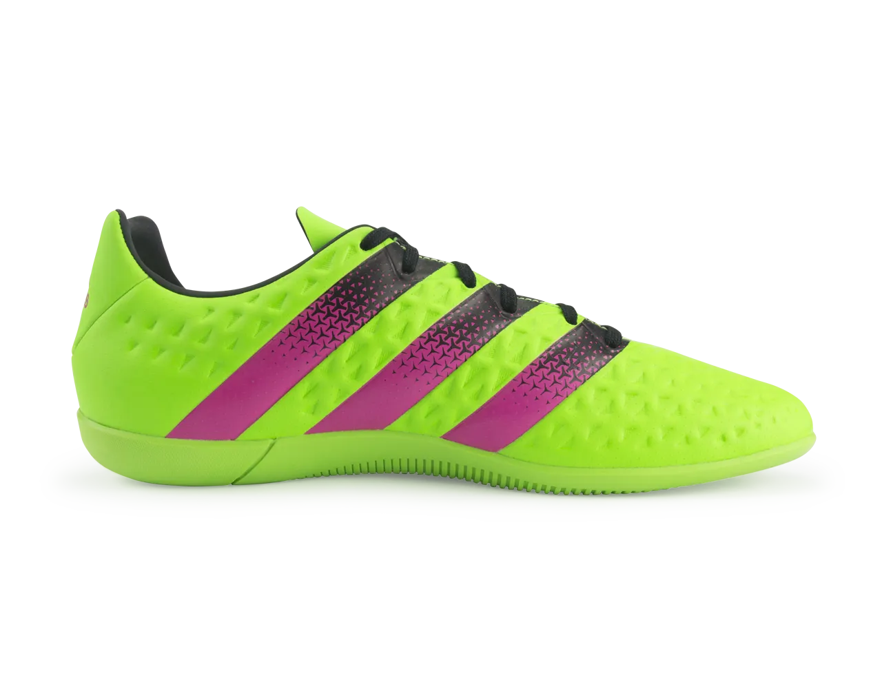 adidas Men's ACE 15.3 Indoor Soccer Shoes Solar Green/Shock Pink/Black