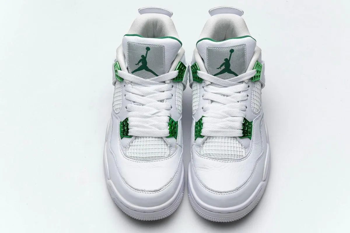 AIR JORDAN 4 RETRO " METALLIC GREEN "