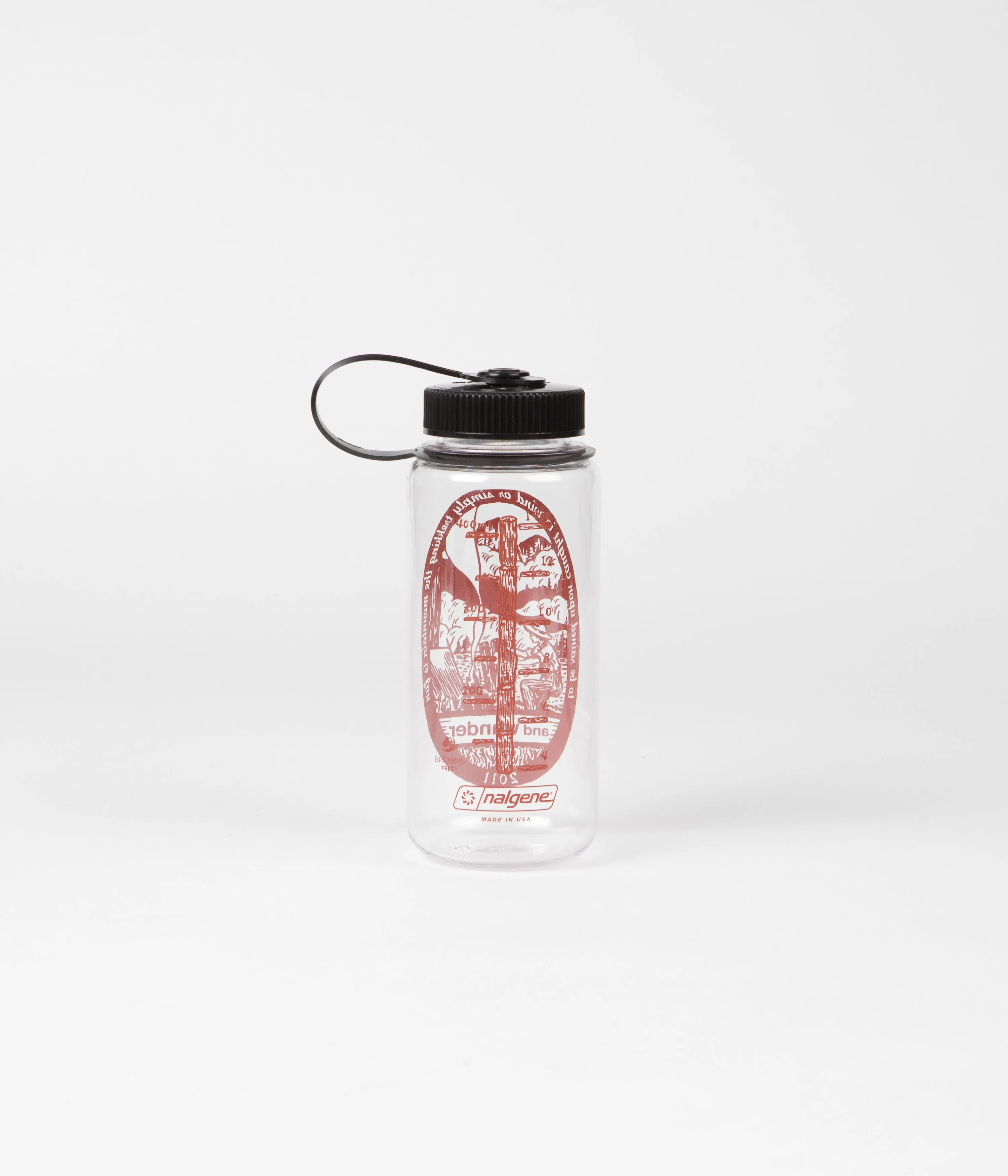 and wander 0.5L Nalgene Bottle - Red