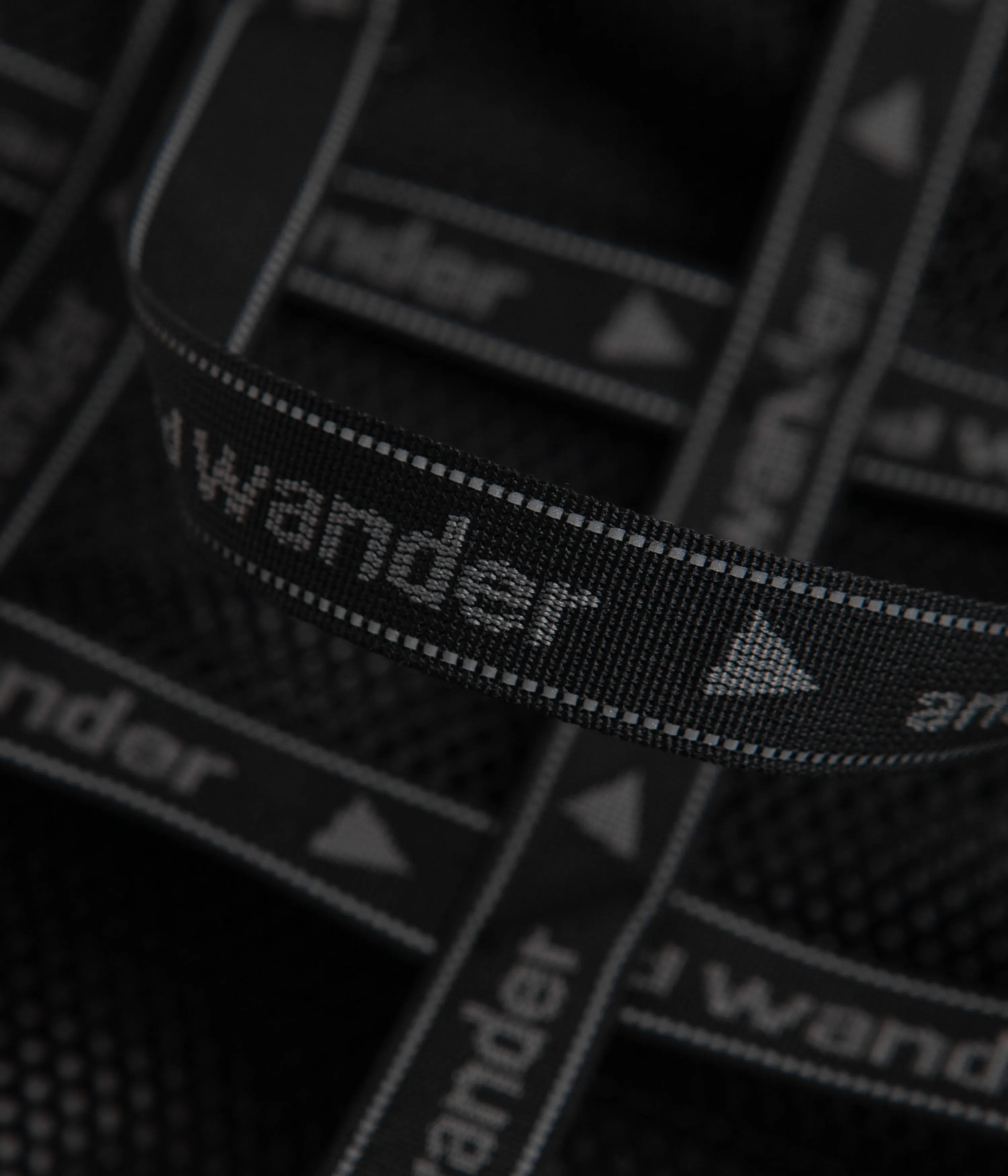 and wander JQ Tape Bag - Black