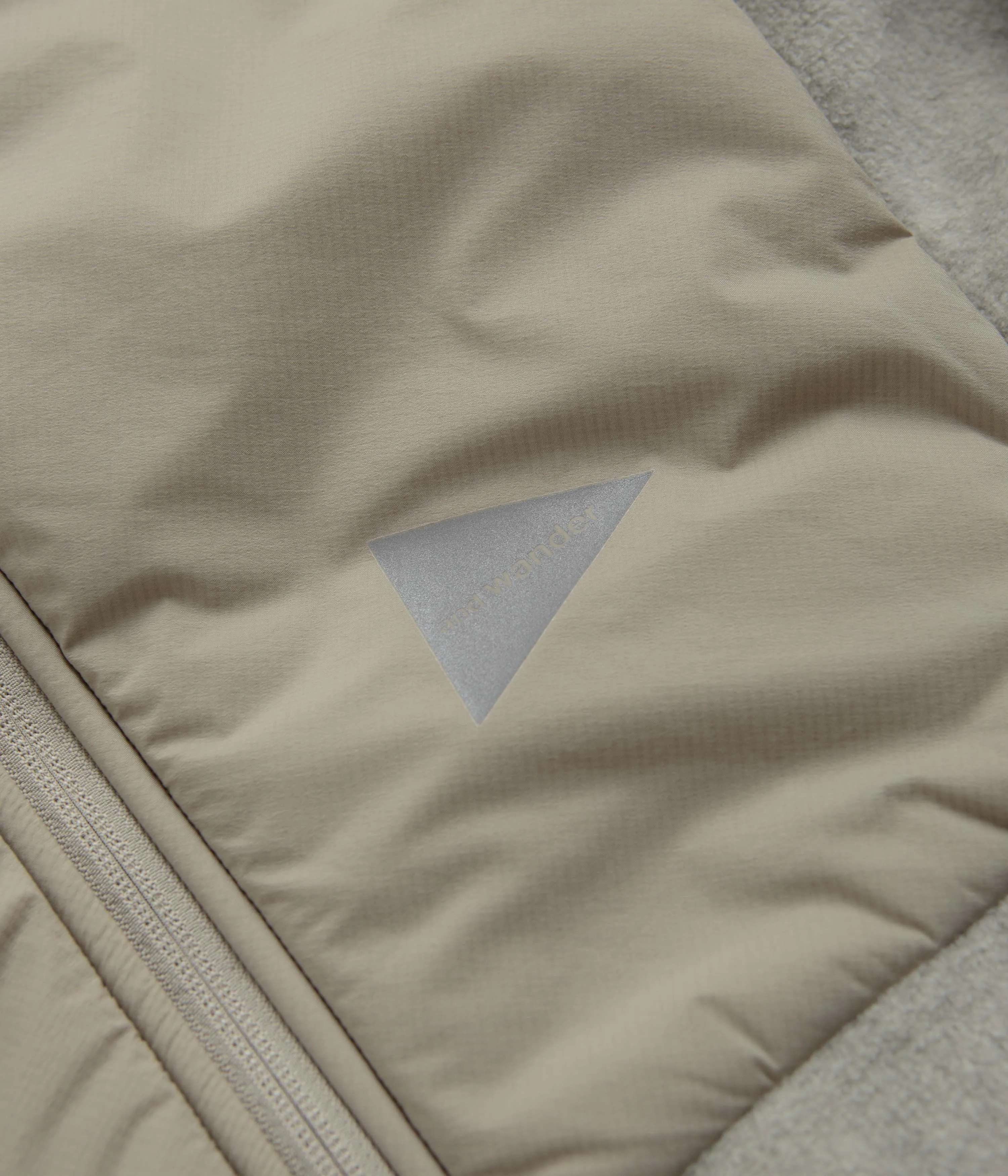 and wander Top Fleece Jacket - Light Beige