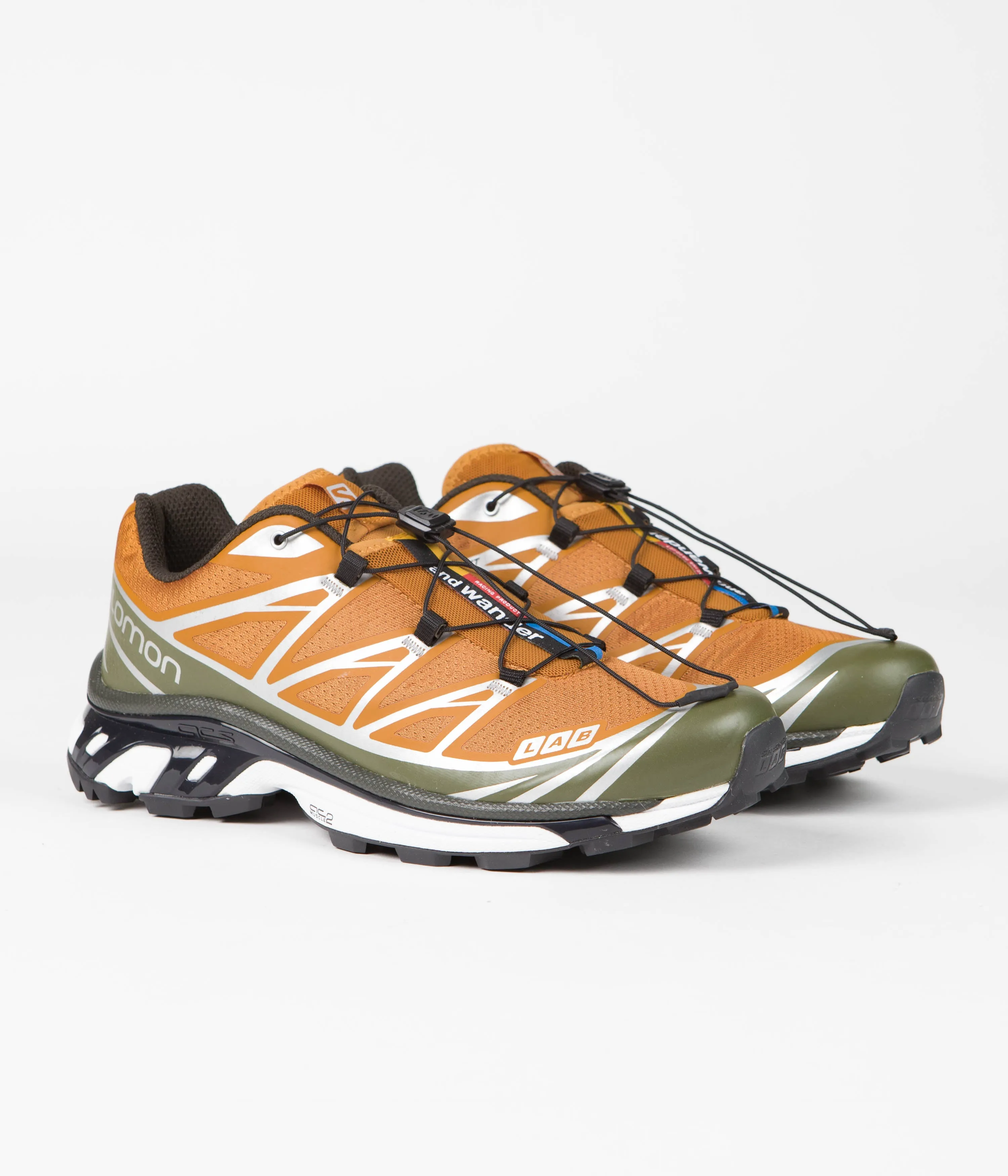 and wander x Salomon XT-6 Shoes - Camel