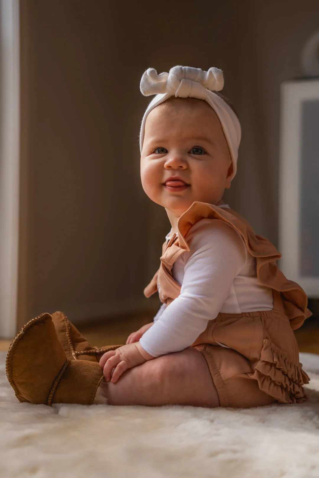 Baby Booties 0-24 Months - Handmade Premium Australian Merino Wool & Sheepskin