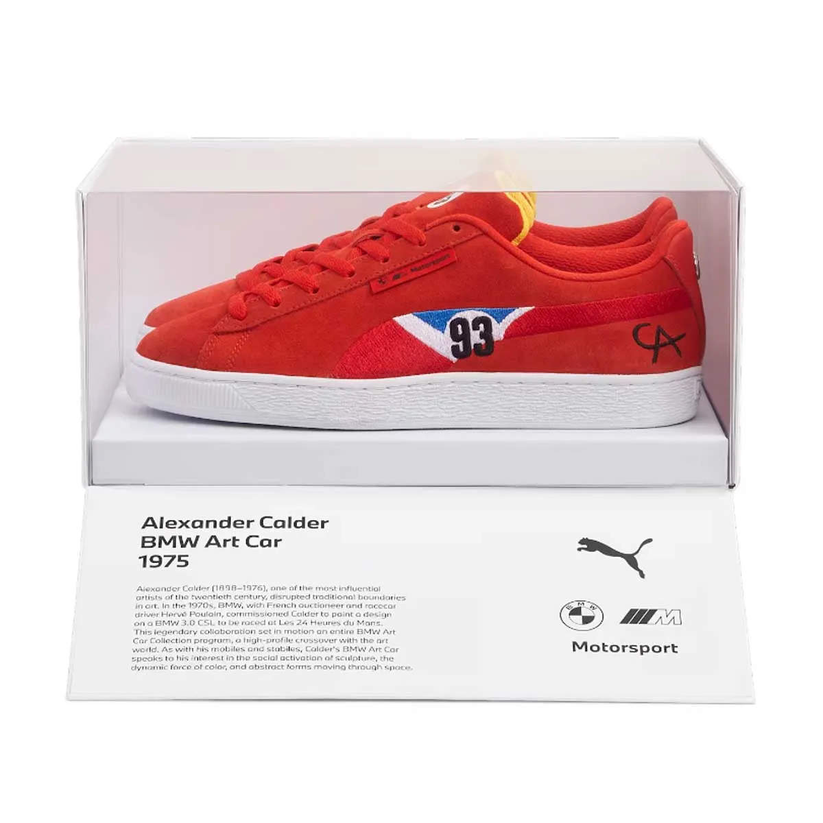   BMW M Motorsport Suede Calder 'Pop Red'