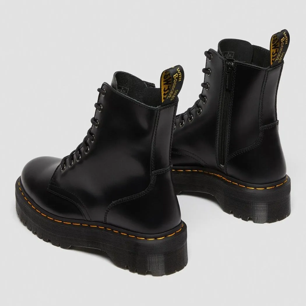 Dr. Martens Jadon Polished Smooth Platform Boot