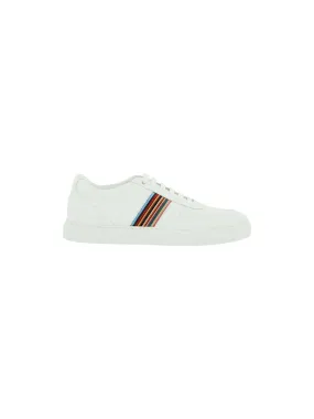 Fermi Striped Leather Sneakers