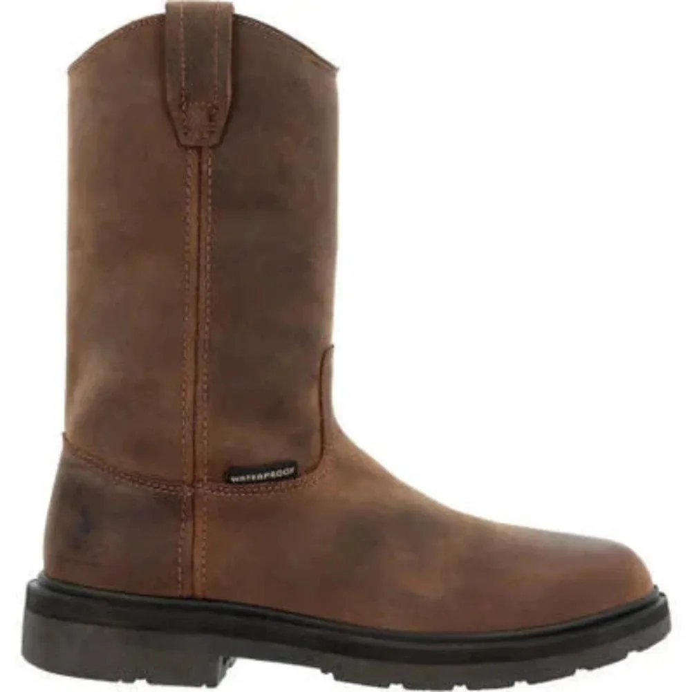 Georgia Boot Suspension System Men's Wellington Work Boots Gb00085 In Brown