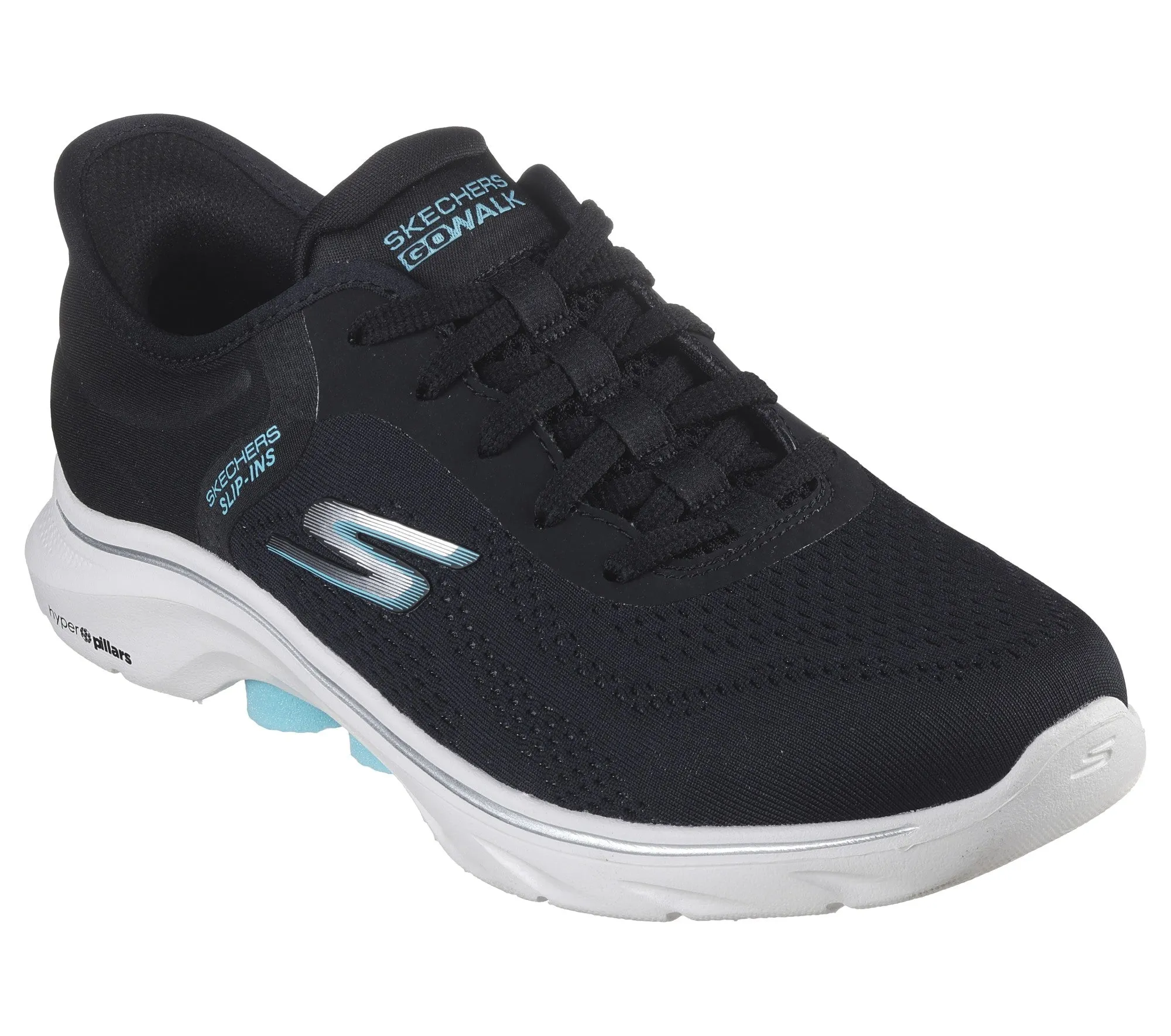 Machine Washable Sneaker | BLACK/AQUA | 125233 ZZ