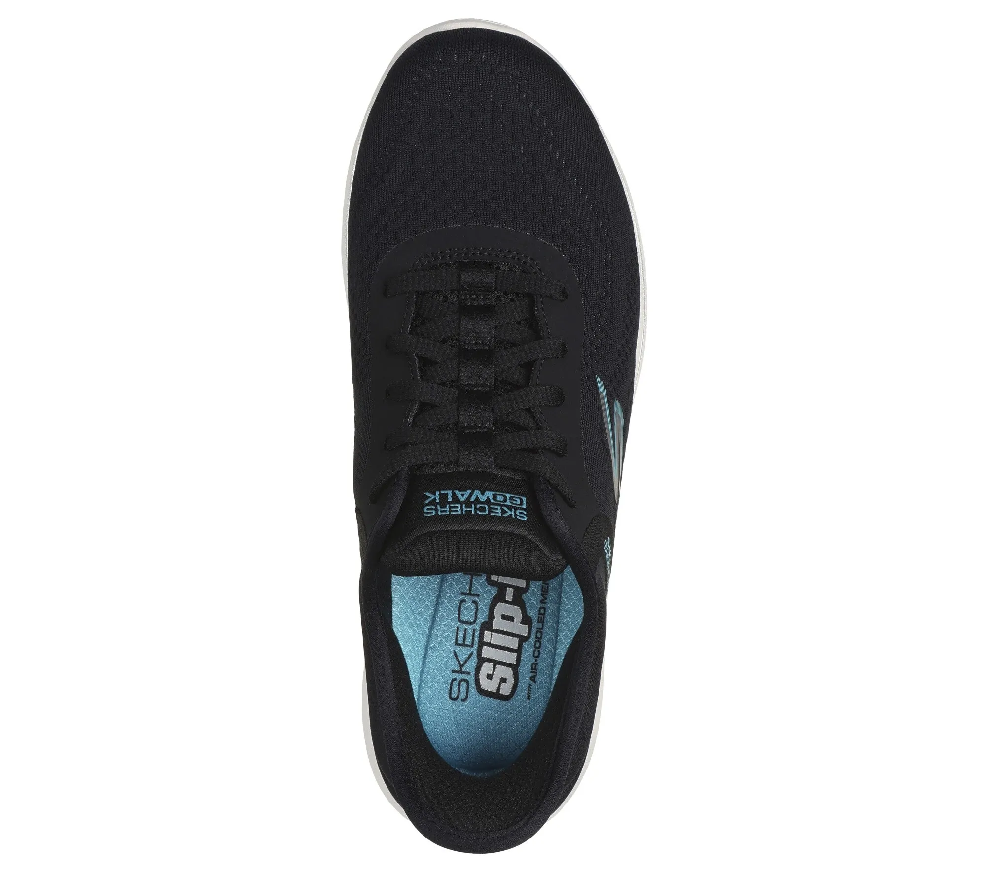 Machine Washable Sneaker | BLACK/AQUA | 125233 ZZ