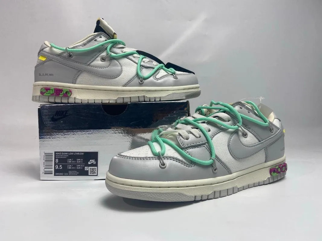 NIKE X OFF WHITE - DUNK SB " LOT 4 "