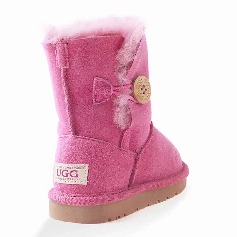 One Button Kids UGG Boots